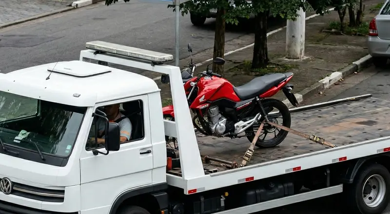 Reboque de moto em Nova Iguaçu – guincho especializado para motocicletas